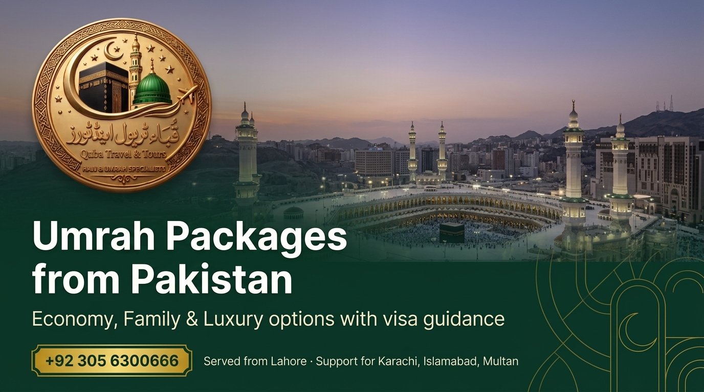 Umrah Packages from Pakistan